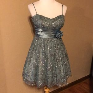 B Smart Sparkly short dress. Perfect for homecoming!